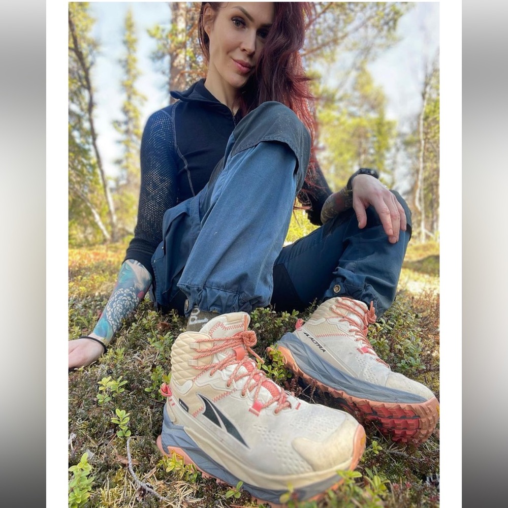 Altra Olympus 5 Hike Mid GTX Size 8 GORE-TEX &Vibram For Hiking and Thru Hiking - Picture 7 of 11